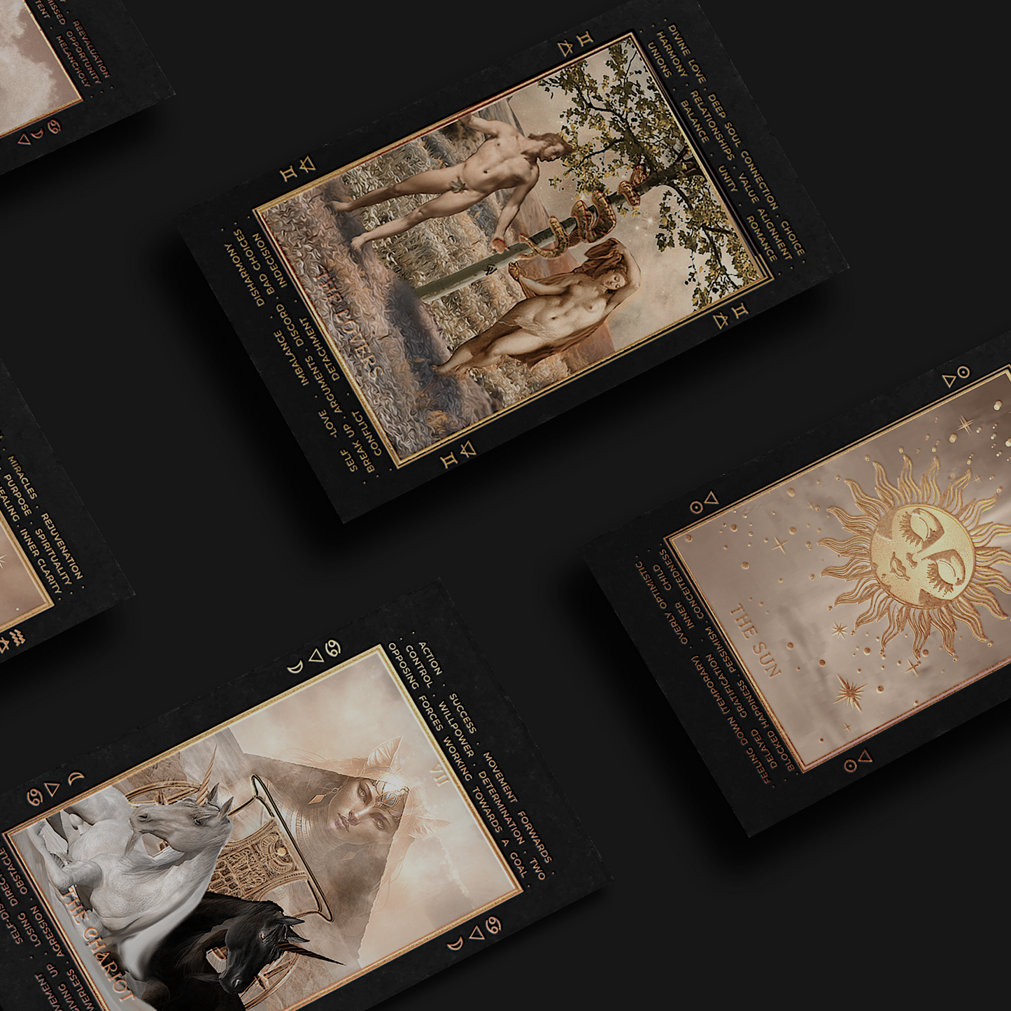 Lucid Dreams Tarot Deck - Black