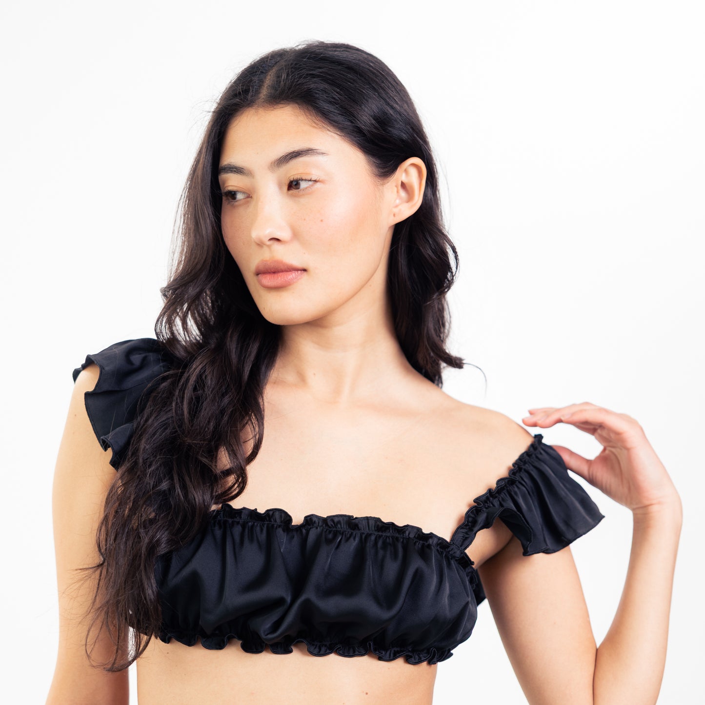 Noir Dream – Seiden-Lingerie-Set