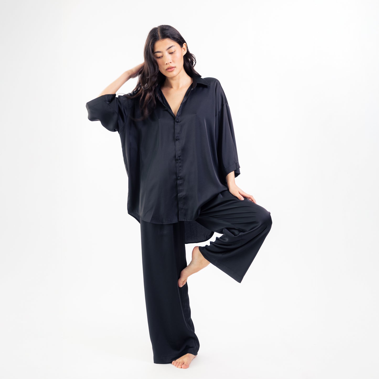 Night Flow – Seiden-Set (Unisex)