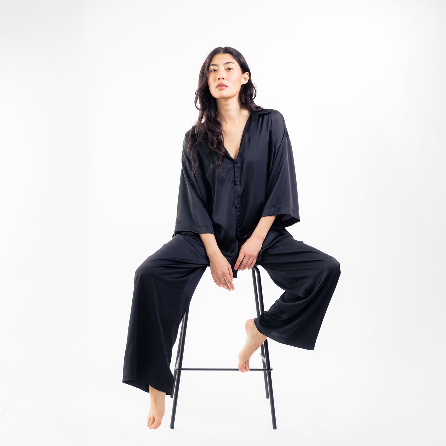 Night Flow – Seiden-Set (Unisex)