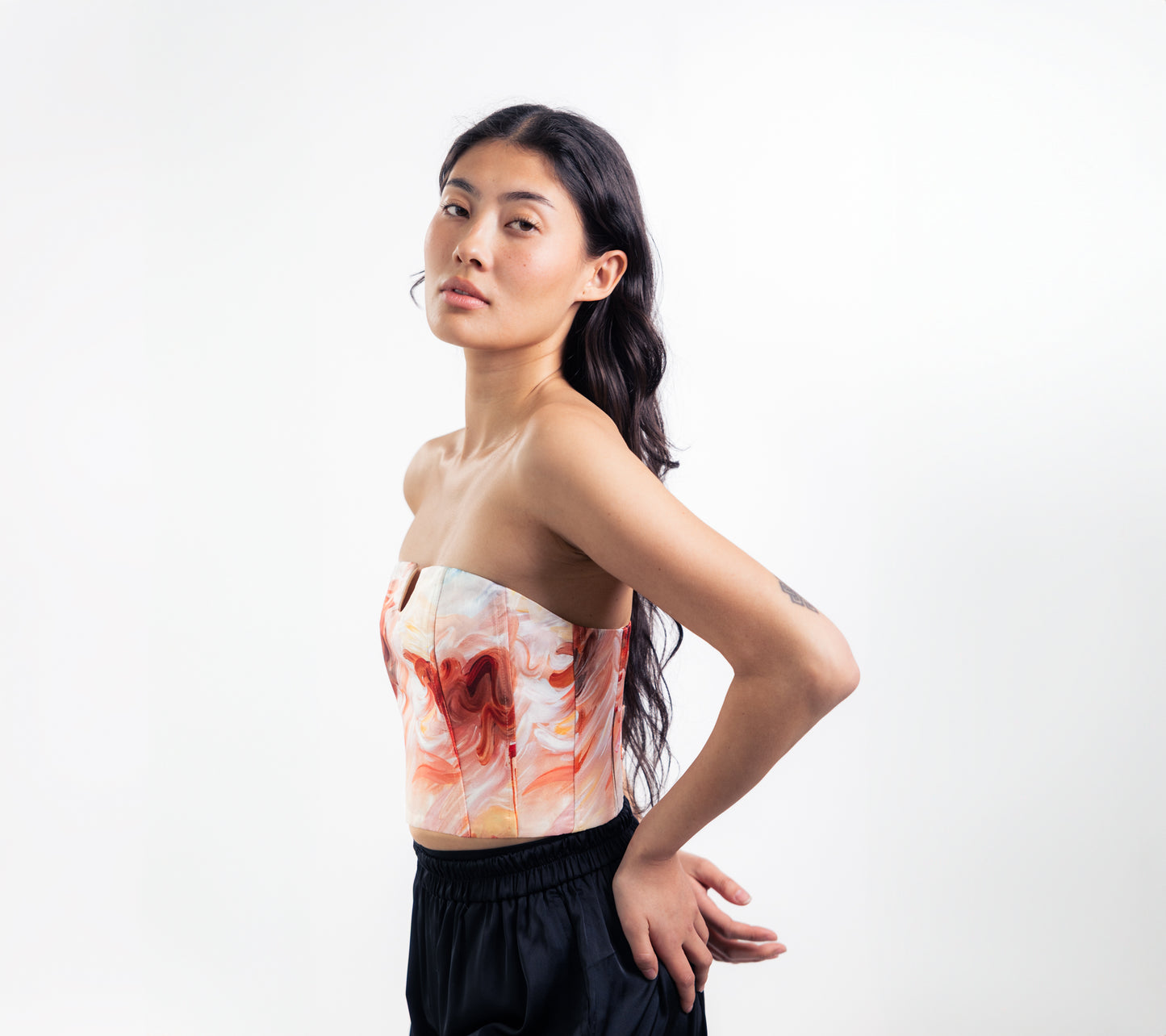 Honey Peach Sunset Corset