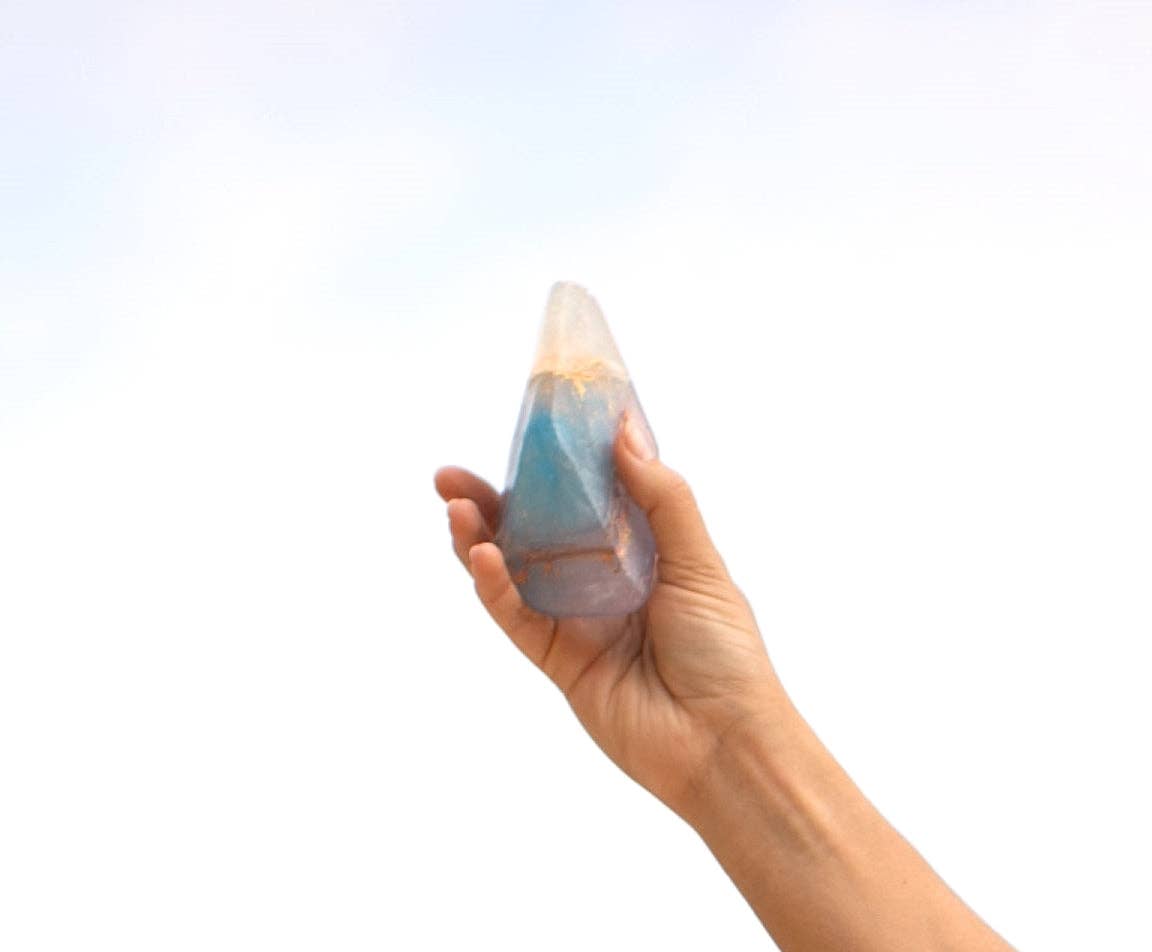 Crystal Soap – Opal & Vanilla Coconut