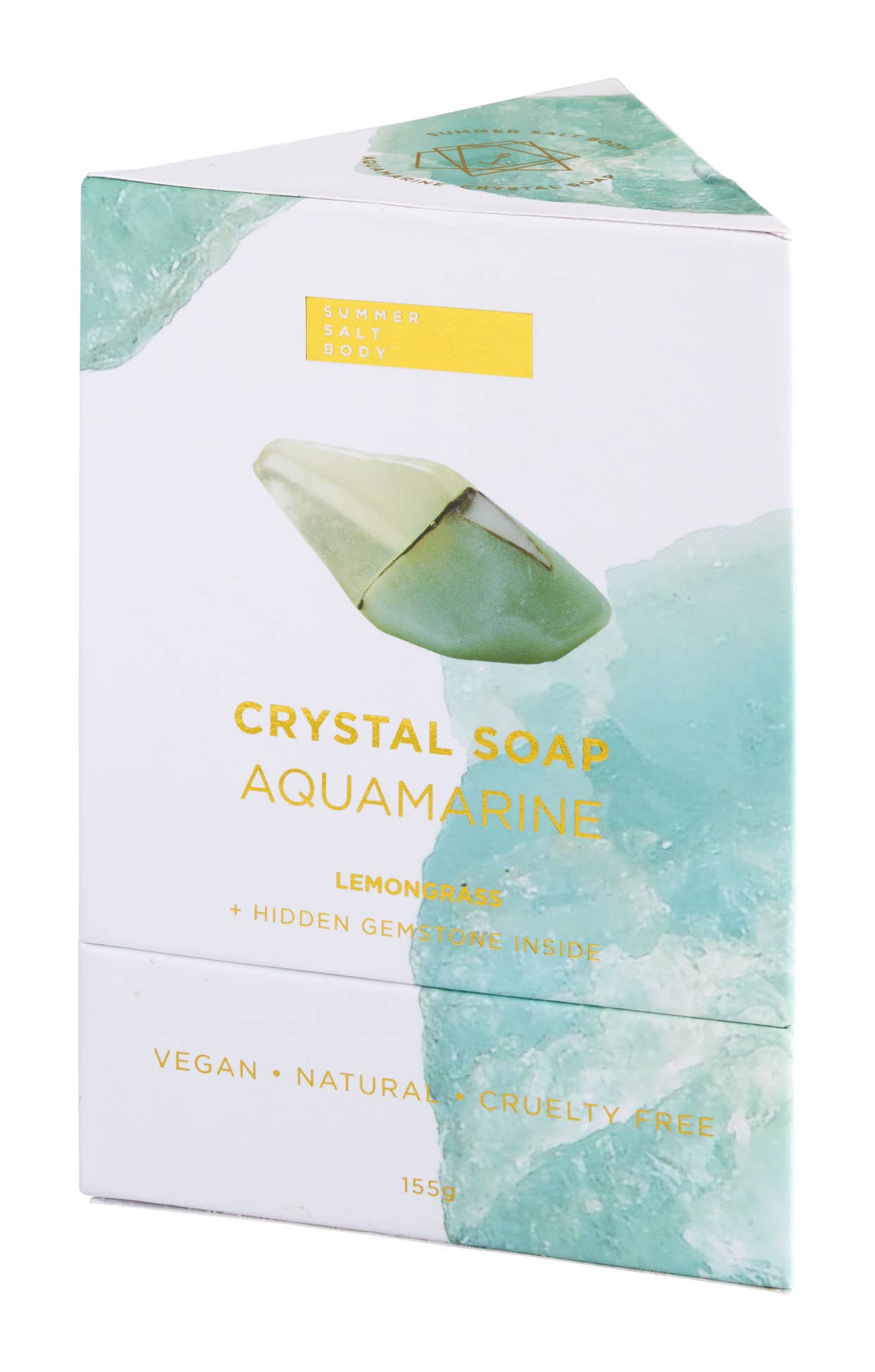 Crystal Soap – Aquamarine & Lemongrass