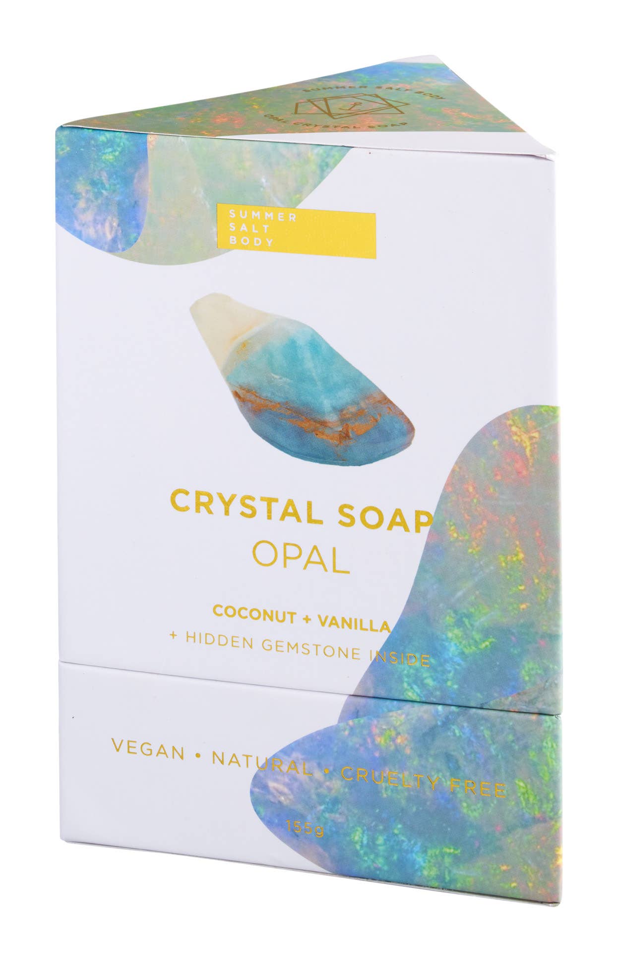 Crystal Soap – Opal & Vanilla Coconut