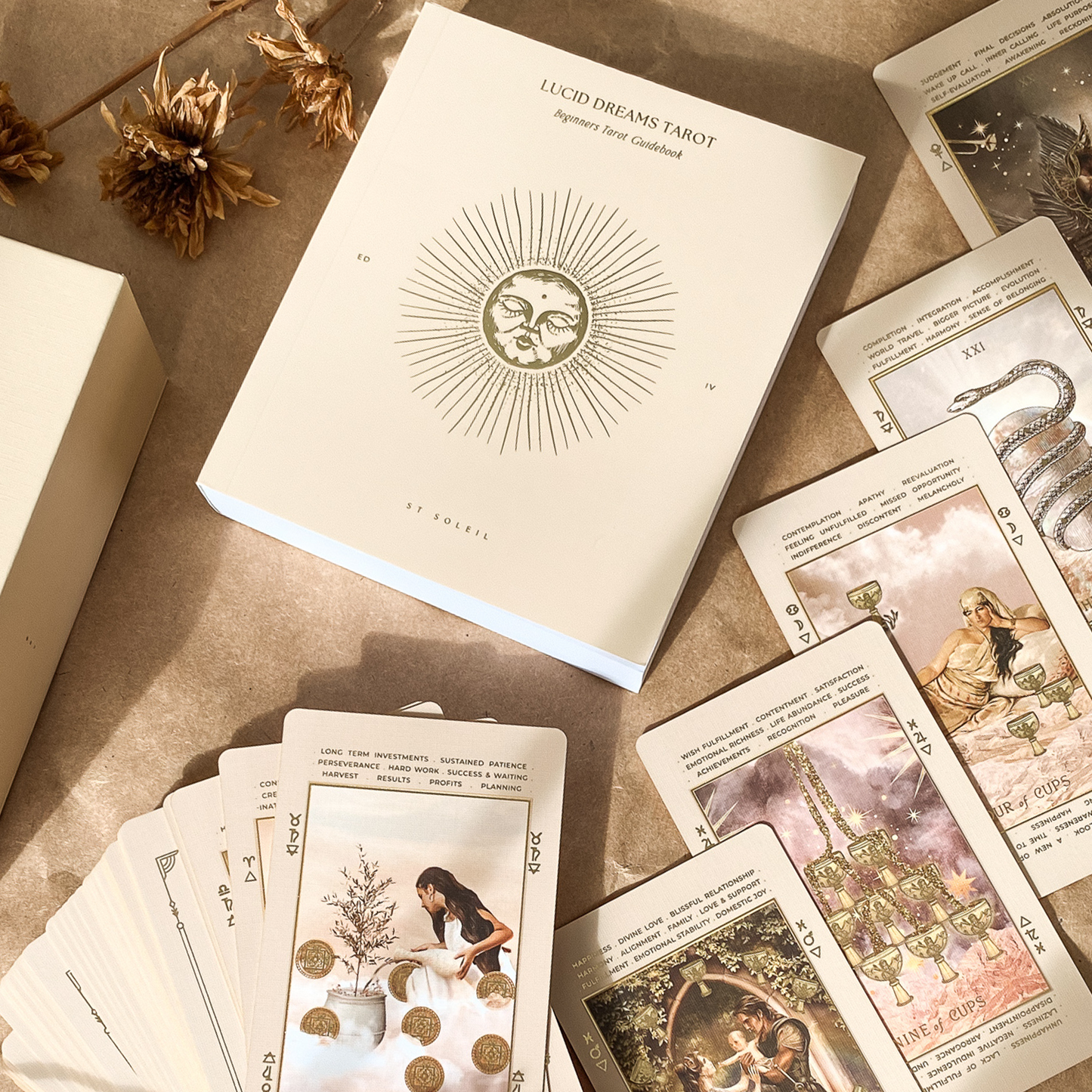 Lucid Dreams Tarot Deck - Beige