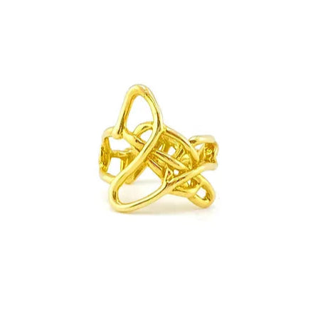 LOVER KNOT Ring – Gold-plated