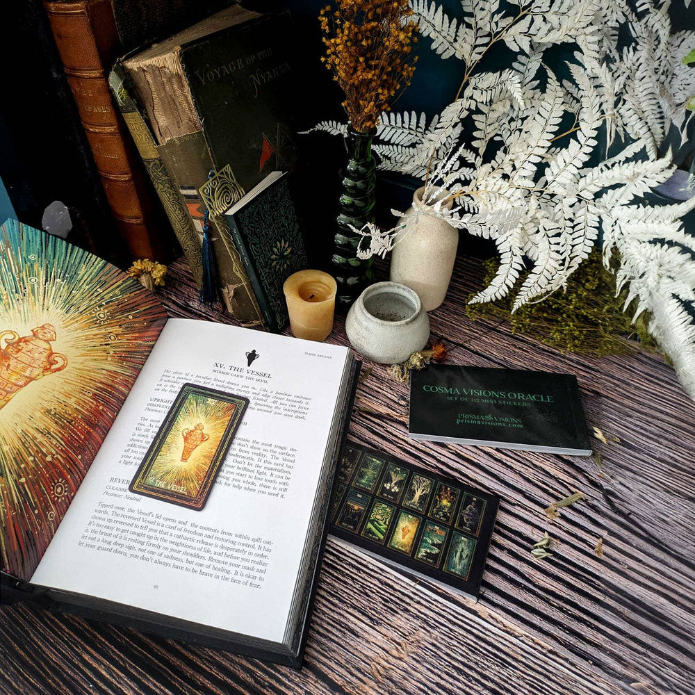 
                      
                        Visions Sticker Book: Prisma Visions Tarot
                      
                    