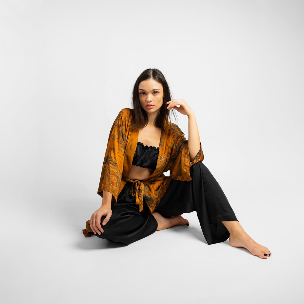 
                      
                        Golden Hour Silk Set (One of a Kind)
                      
                    
