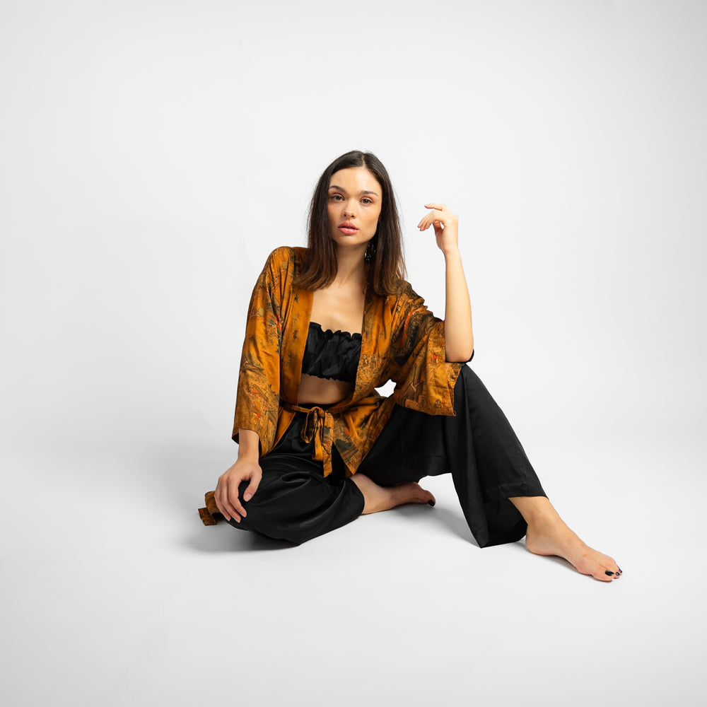 
                      
                        Golden Hour Silk Set (One of a Kind)
                      
                    