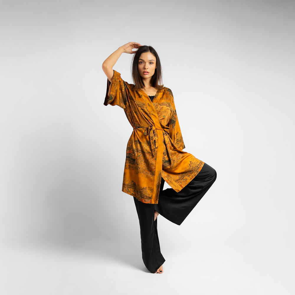 Golden Hour Silk Set (One of a Kind)