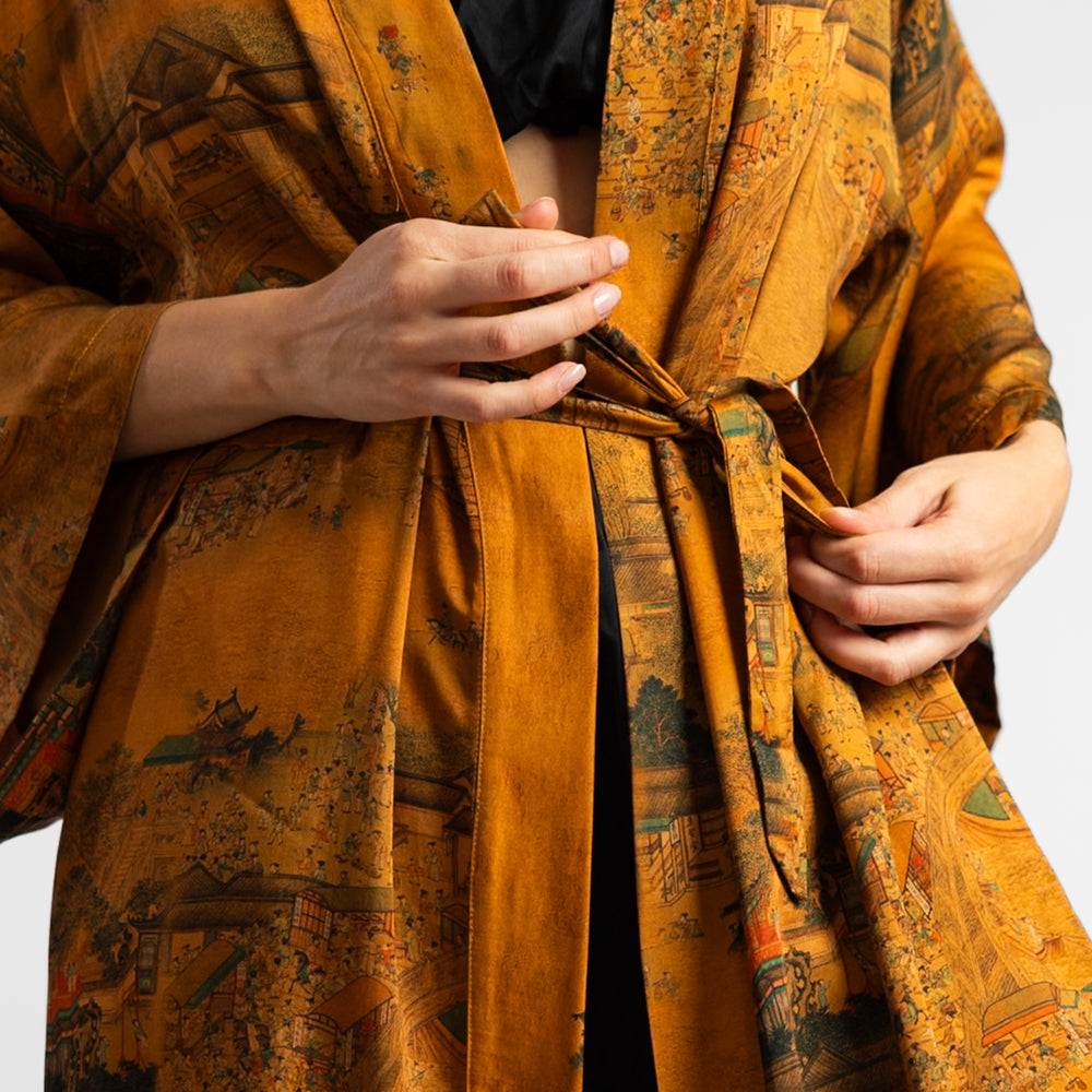 Golden Hour Silk Set (One of a Kind)
