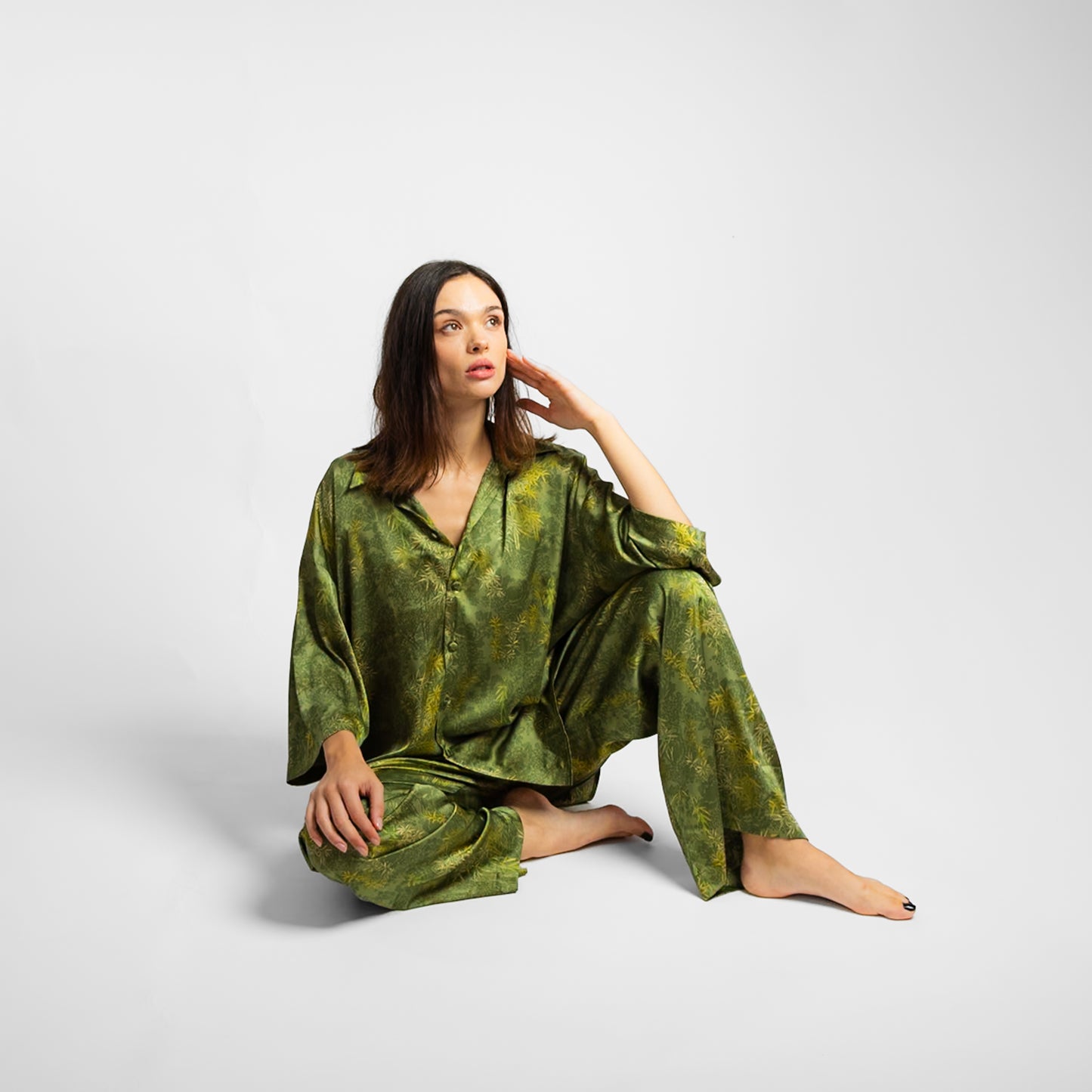 Green Bamboo – Silk Set