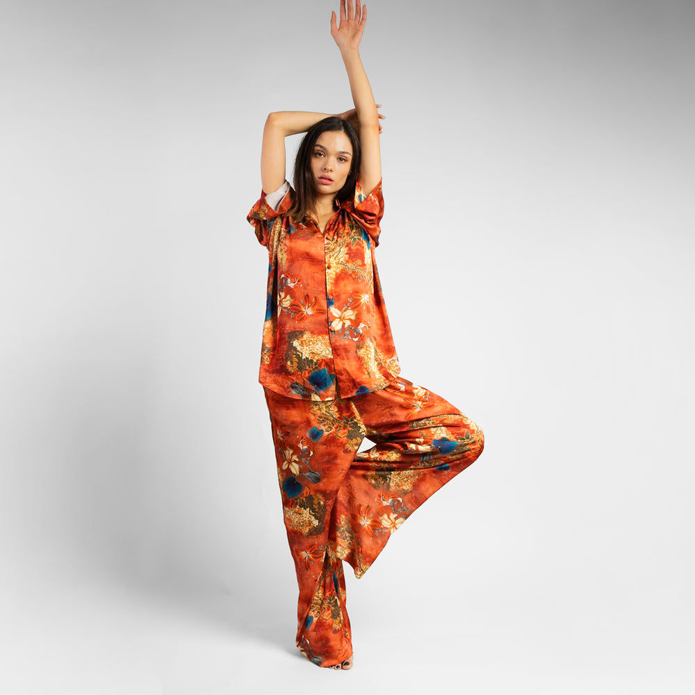 
                      
                        Crimson Bloom Silk Set (Two of a Kind)
                      
                    