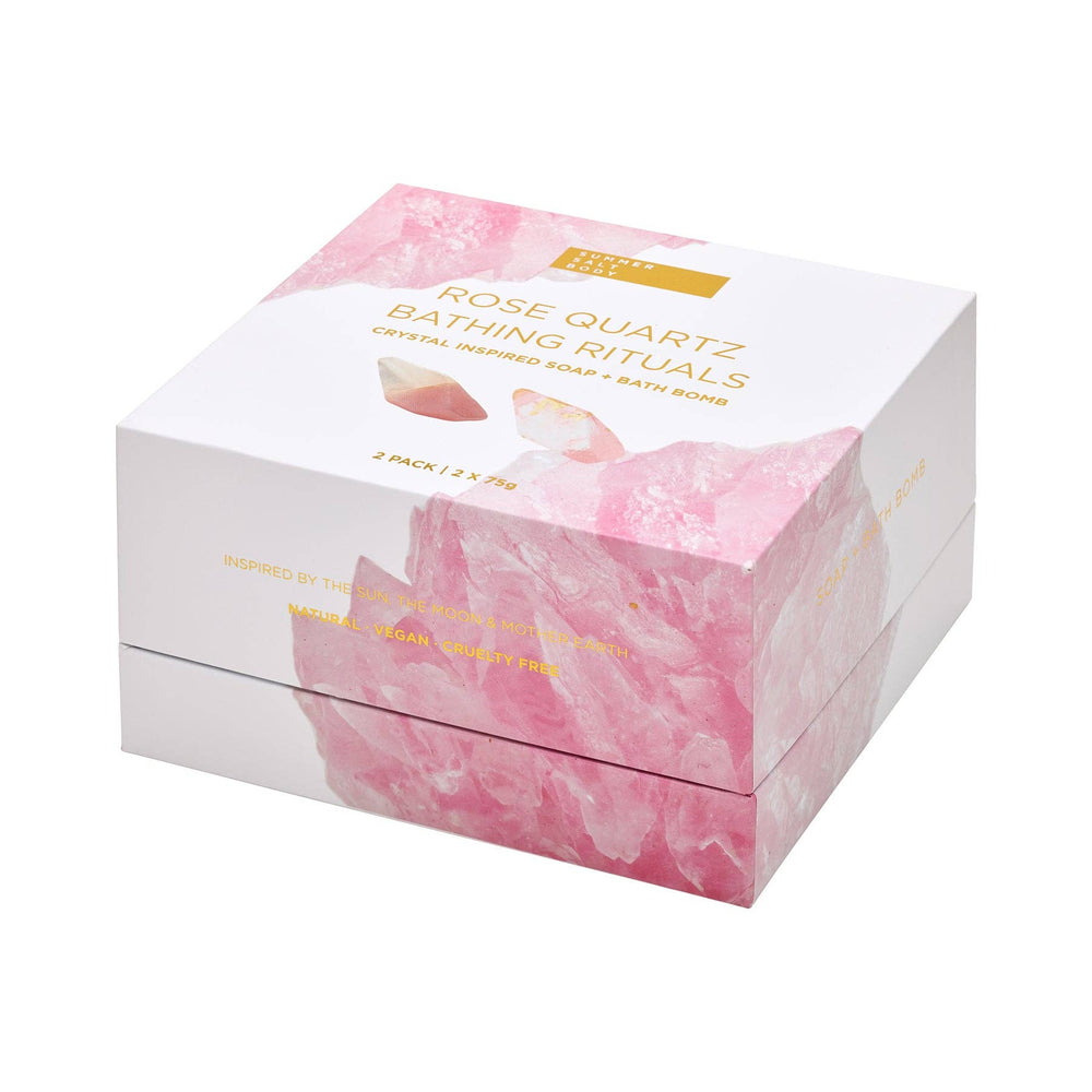 Rose Quartz Spa Gift Set