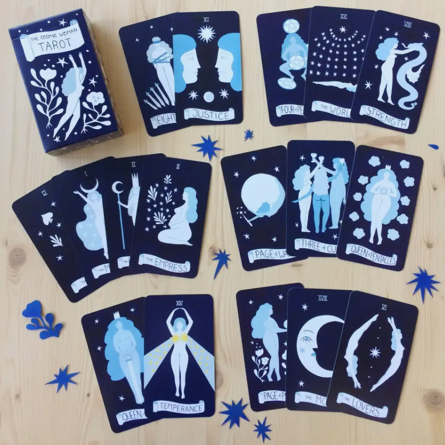 
                      
                        Cosmic Woman Tarot Cards
                      
                    