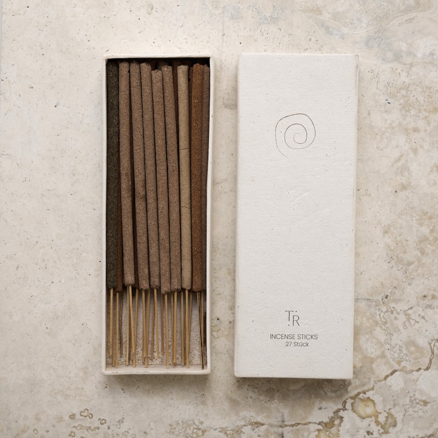 Set of natural incense sticks