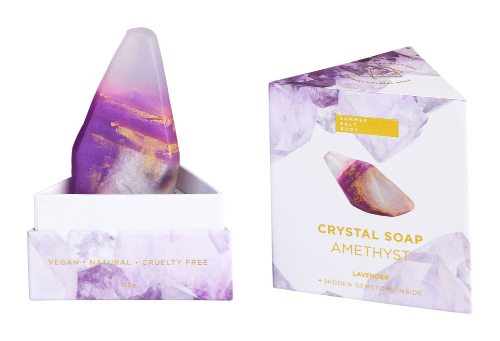 Crystal Soap – Amethyst & Lavendel
