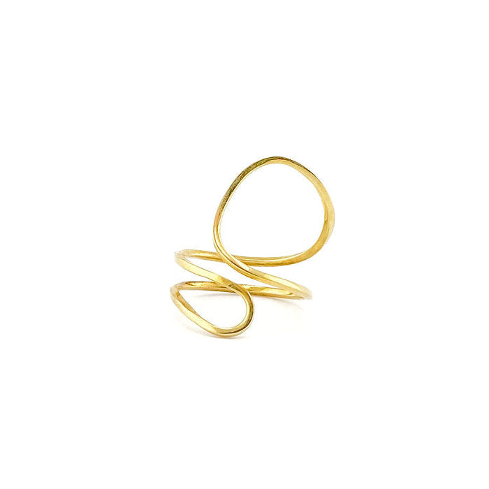 LULU Ring – Vergoldet